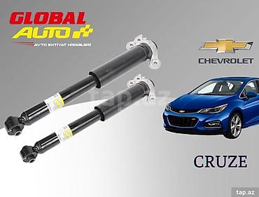Podveska, xodovoy hissələri: Chevrolet Cruze 2016-2020 arxa amortizatorları Chevrolet Cruze arxa — 1