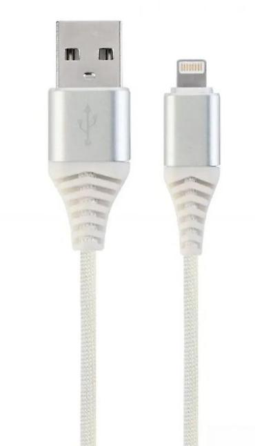 Kablovi za telefone: Cablexpert premium pleteni kabl za punjenje i prenos podataka – 8‑pin — 3