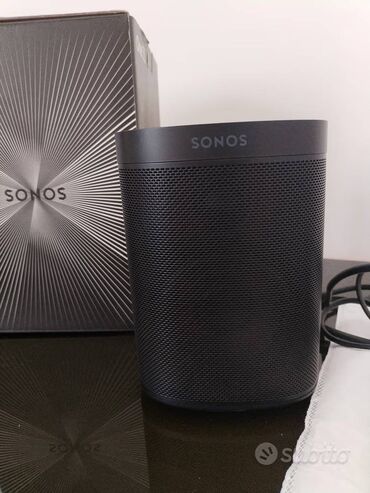 усилители и колонки: Аудиоcистeмa Sonos One SL — мощная кoмпактная кoлонка бeз микрофона