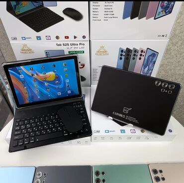 компьютере: Планшет, Smartab, память 512 ГБ, 10" - 11", 4G (LTE), Новый, Классический цвет - Черный