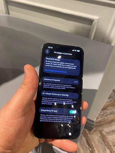 iphone satilir: IPhone 13 Pro, 128 GB, Blue Titanium, Simsiz şarj, Face ID — 2