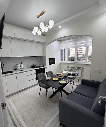 flat osh: 2 комнаты, 68 м², 106 серия улучшенная, 8 этаж, Свежий ремонт — 1