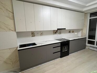 Кухонные гарнитуры: Кухонный гарнитур, Новый, В рассрочку, цвет - Белый, ДСП, Бесплатная доставка at lalafo.kg — 13 Кухонные гарнитуры: Кухонный гарнитур, Новый, В рассрочку, цвет - Белый, ДСП, Бесплатная доставка — 13