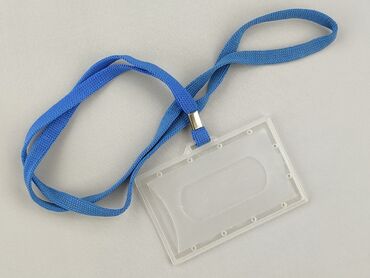 Używany identyfikator z niebieską smyczą. Stan bardzo dobry. Idealny