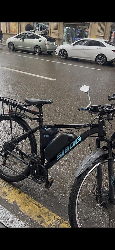velosiped 14: Elektrik velosipedi – SIBOG brendi Mator gücü 350 vatt Batareyka — 2