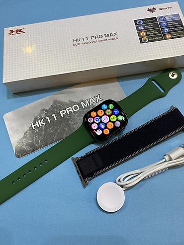 pro max: Yeni, Smart saat, Wearfit, Sensor ekran, rəng - Yaşıl — 2