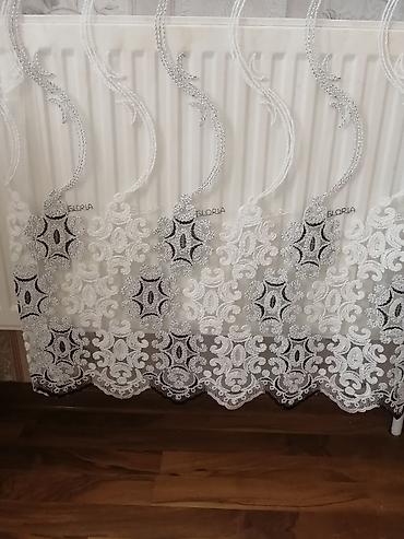 Зоотовары: Təzə. Gloria pərdə tül galeriyasından alınıb. Real eni 6 metr, lakin 3 — 6