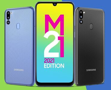 самсунг a50: Samsung Galaxy M21 2021, Новый, 64 ГБ, цвет - Синий, 2 SIM