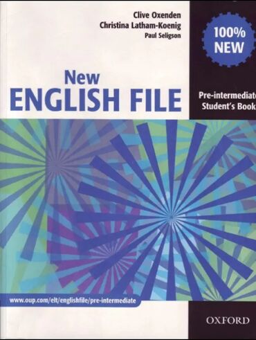 İngilis dili: English file pre-intermediate 4 azn