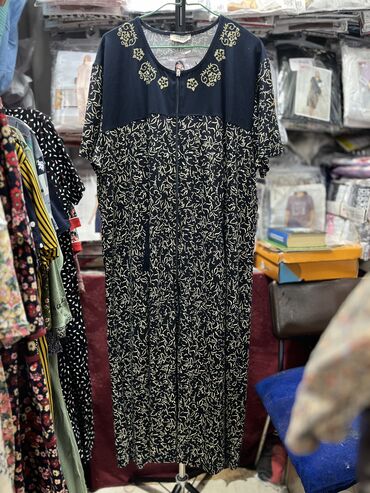 Халаты: Летний халат 100%хлопок. Размеры 42 до 60 Адрес: рынок Орто-Сай — 6