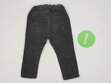 boho koszule: Spodnie jeansowe, H&M, 12-18 miesięcy, stan - Bardzo dobry — 3
