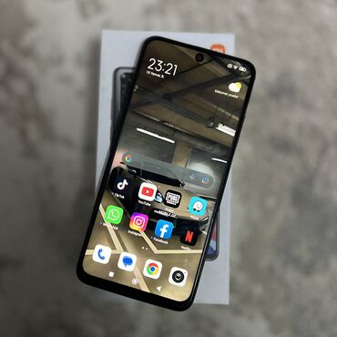 Redmi: Redmi Note 11S, 128 GB, rəng - Qara, Barmaq izi, Face ID — 1