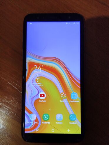 ddr2 2gb: Samsung Galaxy J4 Plus, Колдонулган, 32 ГБ, түсү - Кара, 2 SIM