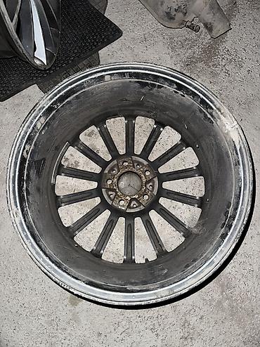 Транспорт: Литые Диски R 18 AMG, Комплект, отверстий - 5, Б/у — 5