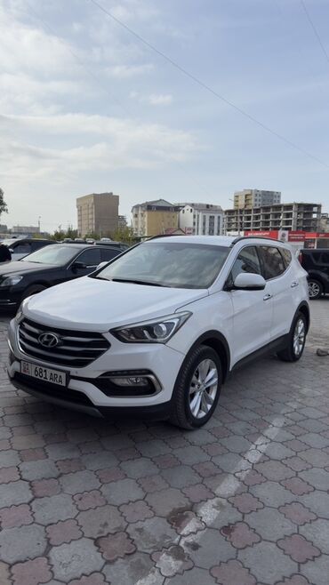 авто гаражное хранение: Hyundai Santa Fe: 2017 г., 2 л, Автомат, Дизель, Кроссовер