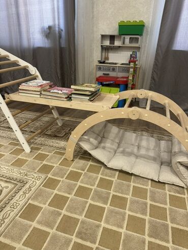 купить деревянный конструктор: Детская площадка Для дома, Новый