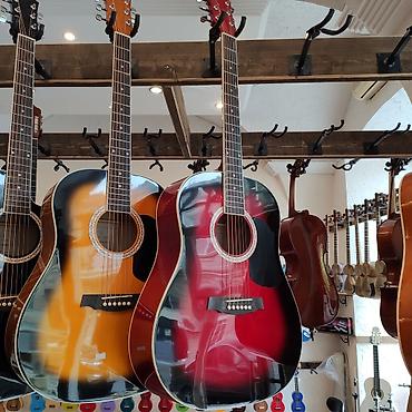 Gitaralar: Akustik gitara Riverone LD 18 Simlərin sayı: 6 Üst: Şam ağacı Qol: Gül — 1