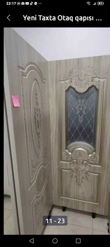 Otaq qapıları: Yeni Otaq qapısı Zamok ilə, Zəmanətsiz, Ödənişli quraşdırma, Pulsuz çatdırılma — 7