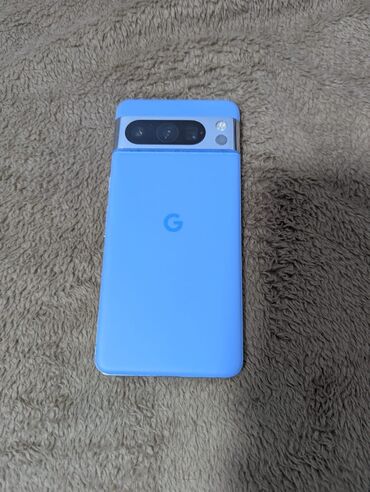 хороший телефон: Google Pixel 8 Pro, Колдонулган, 128 ГБ, түсү - Көгүлтүр, 1 SIM, 2 SIM, eSIM
