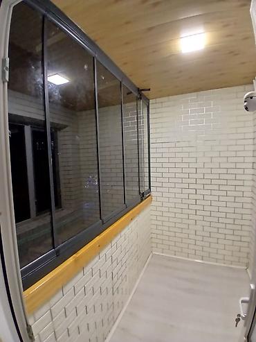 ucuz cam balkon: Balkon və teraslar üçün çərçivəsiz sürgülü şüşələmə sistemi - 8–10 mm — 3