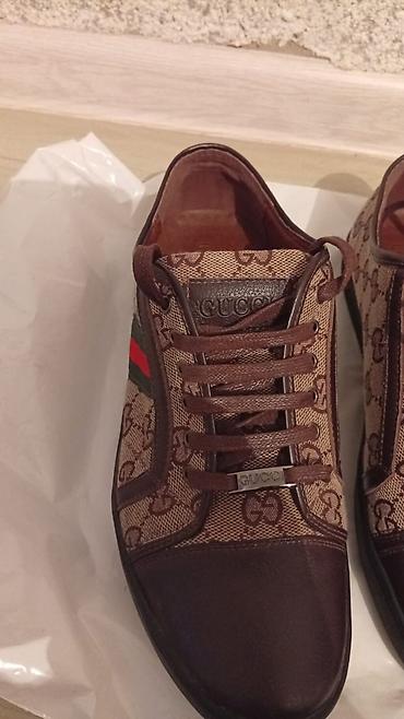 caparin обувь: Мужские кроссовки, 42, Gucci, Новый, цвет - Коричневый, Платная доставка — 7