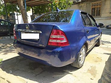 cps naviqator: Geely CK (Otaka): 1.5 l | 2006 il 208100 km Sedan — 7