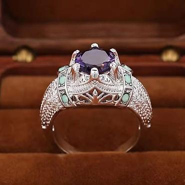 Prstenje: Elegantni modeli sa dragim i poludragim kamenjem - Halo verenički — 5
