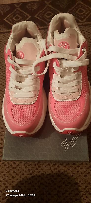 Кроссовки и спортивная обувь: Кроссовки, 38, Louis Vuitton, Новый, цвет - Розовый — 4