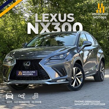 Lexus: Lexus NX: 2017 г., 2 л, Автомат, Бензин, Кроссовер