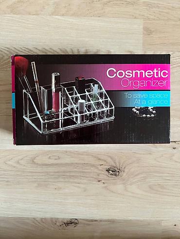 Органайзеры для косметики: Акриловый органайзер для косметики - Прозрачный органайзер с — 2