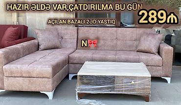 divan satilir: Satılır: *BİRBAŞA İSTEHSALDAN KÜNC DİVAN* Qeyd:*YENİDİR* Ölçüsü — 1