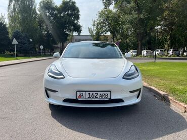 tesla model 3 цена бишкек: Tesla Model 3 "Standart Plus" 2021г., 2WD, из Кореи, родная краска