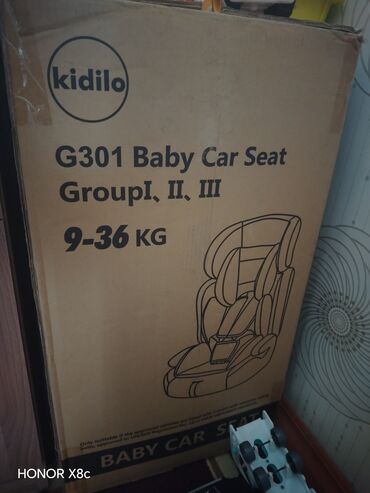 Manejlər: Kidilo G301 uşaq avtomobil oturacağı - Qrup I, II, III üçün uyğunluq