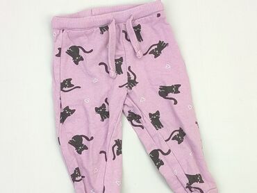 dresowe spodenki hm: Sweatpants, Fox&Bunny, 9-12 months, condition - Very good