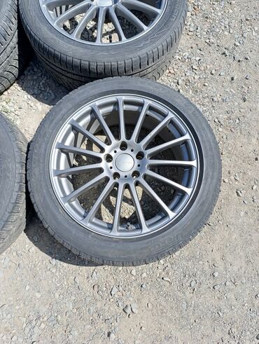 Колеса в сборе: Колеса в сборе R 18, Всесезонная, Б/у, Комплект, Легковые, Литые — 7