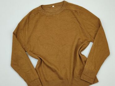 bluzki damskie brązowa: Sweter, S, stan - Bardzo dobry