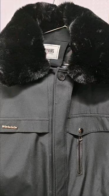 воротник мех: Мужская куртка, 3XL, Все размеры, Новый, цвет - Черный, Самовывоз, Платная доставка — 5