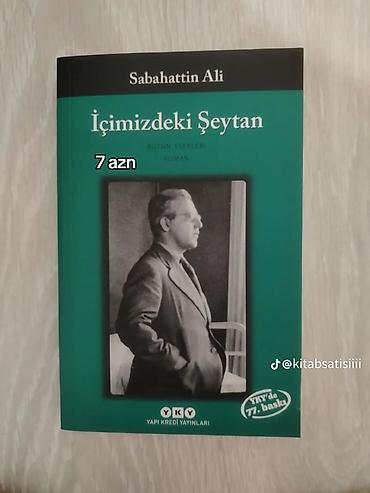 baskı: Məhsul: Kitab – “İçimizdəki Şeytan” Müəllif: Sabahattin Ali Növ: Roman — 1
