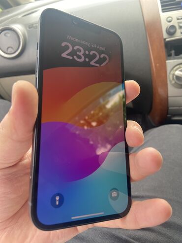 iphone se 2020 цена в бишкеке: IPhone 14, Б/у, 128 ГБ, Черный, Защитное стекло, 100 %