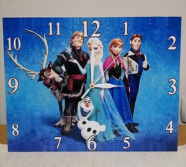 Satovi za kuću: Ima vise velicina. Okrugli 28,5 cm. precnik 2500 din. 27x35 cm.2400 — 8