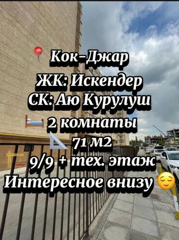 Продажа квартир: 2 комнаты, 71 м², 106 серия улучшенная, 9 этаж, Евроремонт