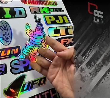 Tuning oprema: Hologramske nalepnice sponzori did thor michelin - 2453 📌 opis — 3