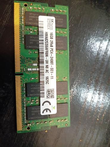 ddr4 8gb ram notebook: SK hynix laptop RAM modulu - Tutum: 16GB - Model: HMA82GS6AFR8N-UH — 2
