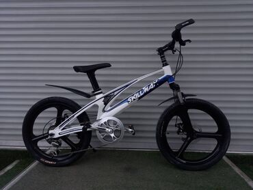 титановые диски велосипеда: Новый велосипед SKILLMAX Детский,для 7-9лет Колеса размер 20 Титановые