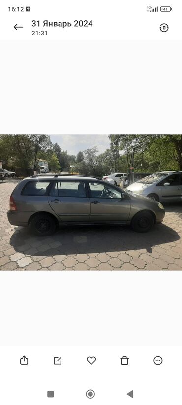 тайота авенссис: Toyota Corolla: 2004 г., 1.4 л, Механика, Бензин, Универсал