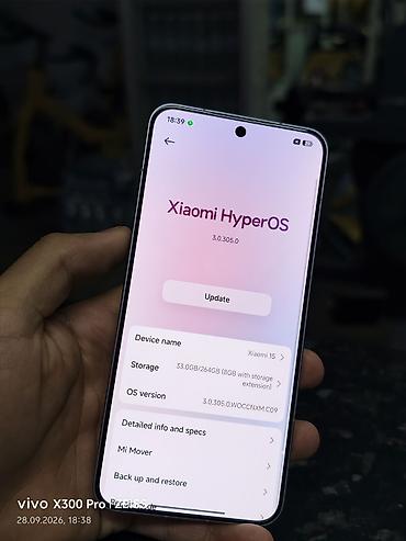 интересует: Xiaomi, 15, Б/у, 256 ГБ, цвет - Фиолетовый, 2 SIM — 3