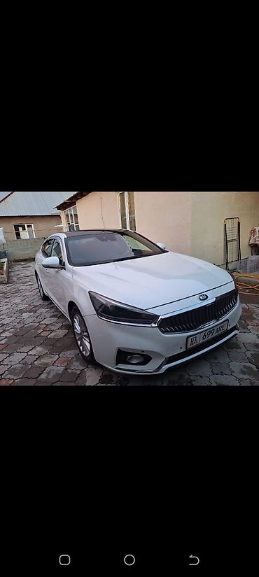 машина салон: Kia Cadenza: 2017 г., 3 л, Автомат, Газ, Седан — 3