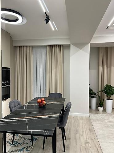 сутычные квартиры ош: 3 комнаты, 90 м², Асанбай мкр Элитка, 3 этаж, Дизайнерский ремонт — 4