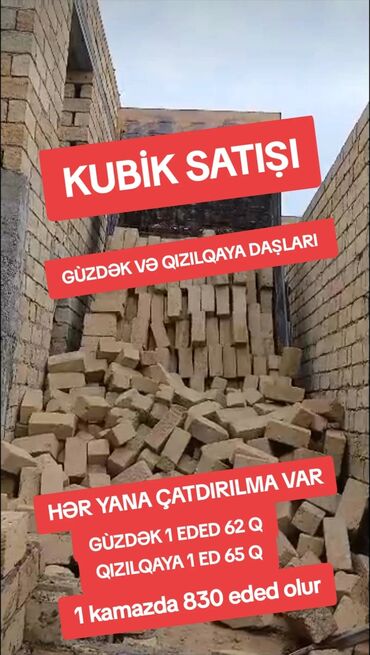 Digər tikinti materialları: Seben her ölçùde var kubu 28 manat hoptavoy xirda boyuk razmer var el — 19