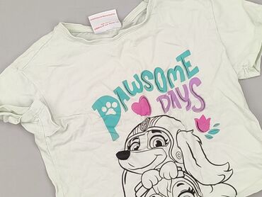 body z napisem na roczek: Koszulka, Nickelodeon, 5-6 lat, 110-116 cm, stan - Idealny